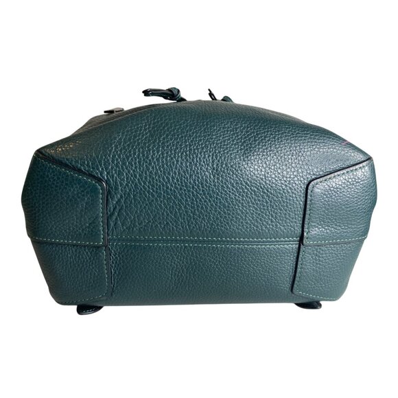 Coach Kleo Backpack Forest Green Leather Suede C7253 - Picture 3 of 10